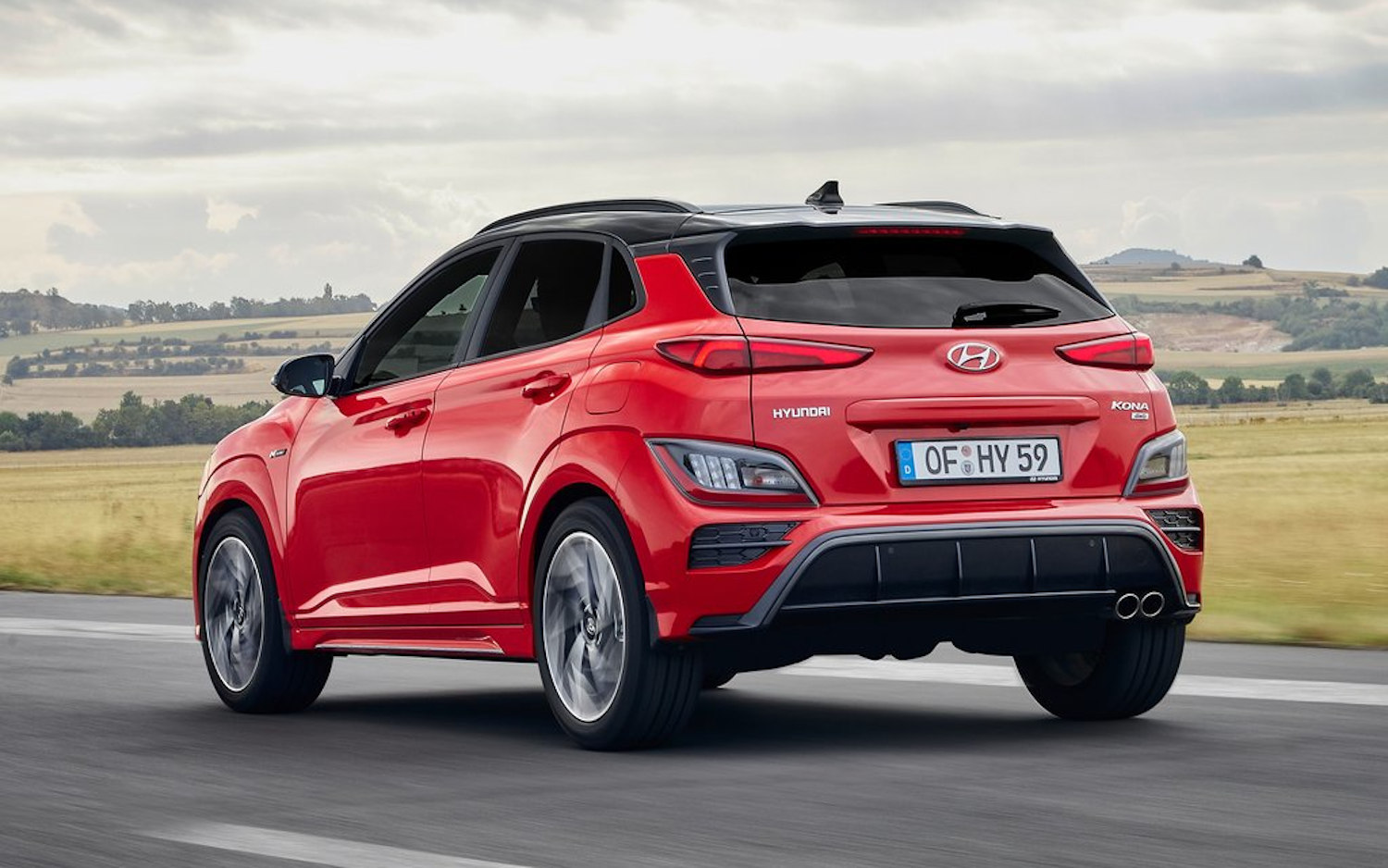Comparison - Hyundai Kona N 2022 - vs - Hyundai Kona N-Line 2021 | SUV ...